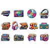 26Pcs 13 Styles Opaque Acrylic Pendants OACR-CJ0002-15-1