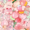 28Pcs 14 Styles Translucent Resin Cabochons CRES-YW0002-36B-1