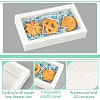Foldable Paper Drawer Boxes with Clear Plastic Cover CON-WH0095-68A-03-4