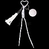 1Pc Cotton Braided Pendant Decorations AJEW-TA0002-56D-7