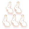 Alloy Enamel Pendants X-ENAM-S121-091-2