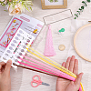 DIY Bookmarks Embroidery Starter Kit DIY-WH20816-004D-3