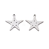 201 Stainless Steel Charms STAS-V001-13-1