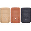 SUPERFINDINGS 3Pcs 3 Colors Imitation Leather Car Sun Visor Organizers AJEW-FH0002-74-1