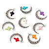 16Pcs 8 Colors Dyed Synthetic Turquoise Pendants FIND-TA0004-37-2
