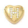 Rack Plating
 Brass Micro Pave Cubic Zirconia Pendants KK-I722-04G-H-1