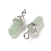 Natural Green Aventurine Pointed Pendants G-K329-37P-3