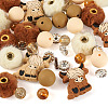 Silicone Beads Round Rubber Bead 15MM Loose Spacer Beads for DIY Supplies Jewelry Keychain Making FIND-TA0008-90B-3