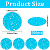 500Pcs Plastic Pendants KY-GF0001-72B-2
