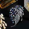 Alloy Rhinestone Brooch PW-WGF959B-02-1