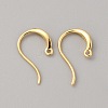 Brass Earring Hooks LS-KK-WH0001-19G-2