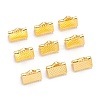 Iron Ribbon Crimp Ends LS-X-E143Y-G-1