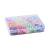 300Pcs 12 Colors Two-tone Baking Painted Glass Beads DGLA-YW0001-06-6