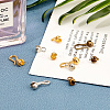 Brass Hook and S-Hook Clasps KK-FH0001-65-RS-4