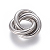 Tarnish Resistant 304 Stainless Steel Linking Rings STAS-L239-01C-P-1