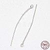 925 Sterling Silver Eye Pins STER-F018-02F-3