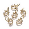 Brass Charms KK-L179-08D-G-1