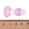 Handmade Ribbed Lampwork Beads X-LAMP-N042-01-4