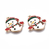 Eco-Friendly Alloy Enamel Pendants ENAM-Q437-068-NR-3