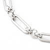 Non-Tarnish 304 Stainless Steel Figaro Chain Bracelets X-BJEW-JB06446-5