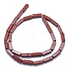 Natural Red Jasper Beads Strands G-F631-E26-2