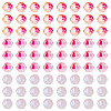 390Pcs 3 Colors Transparent Colours Glass Seed Beads GLAA-TA0003-76B-2