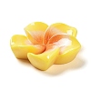 Opaque Resin Cabochons RESI-G068-02G-3