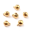 304 Stainless Steel Bell Charms STAS-C044-02B-G-2