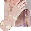 30Pcs 2 Colors Tibetan Style Alloy S-Hook Clasps TIBE-YW0001-96-6