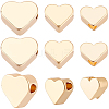 60Pcs 3 Styles Brass Spacer Beads KK-BBC0024-07-1