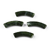 Opaque Two Tone Color Acrylic Beads MACR-ZX023-02B-1