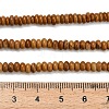 Natural Wood Lace Stone Wooden Jasper Beads Strands G-L635-A19-4x2mm-6