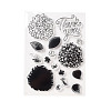 Clear Silicone Stamps and Carbon Steel Cutting Dies Set DIY-F105-01-3