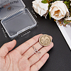 2 Sets 925 Sterling Silver Hook Clasps STER-BBC0007-98-3