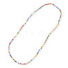 Bohemian Style Handmade Seed Beaded Necklaces for Women ZW5602-6-1