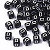 Opaque Acrylic Beads SACR-N002-01D-1