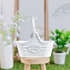 Alloy Flower Basket Mini Model PW-WGDE8CD-07-1