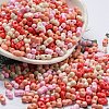 Opaque Baking Paint Glass Seed Beads SEED-K009-01A-26-1