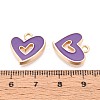 Alloy Enamel Pendants LS-PALLOY-T092-27G-06-3