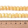 Anti-Tarnish Electroplate Glass Beads Strands GLAA-T025-10mm-11C-2