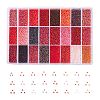 288G 24 Colors Glass Seed Beads SEED-JQ0005-01B-2mm-1