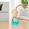 Heart Glass Empty Refillable Car Perfume Bottle PW-WG5167F-03-1