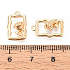 Brass Pendants KK-N267-11G-3
