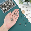 200Pcs 5 Size 304 Stainless Steel Bead Tips STAS-PH0003-32-6