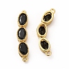 Rack Plating Eco-Friendly Brass Micro Pave Cubic Zirconia Pendants X-KK-K165-27G-02-2