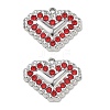 304 Stainless Steel Rhinestone Pendants RB-CBA7A56-01B-P-1