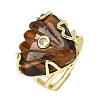 Natural Tiger Eye Cuff Rings GG-CBA5FCC-04G-08-4