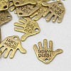 Tibetan Style Alloy Charms K095I031-2