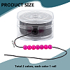 2 Rolls 2 Colors Braided Nylon Thread OCOR-PH0004-37B-2