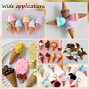 30Pcs Resin Decoden Cabochons CRES-SC0003-32B-5